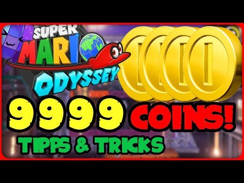 Get 9999 coins quickly! 4 methods 💪 SUPER MARIO ODYSSEY tutorial