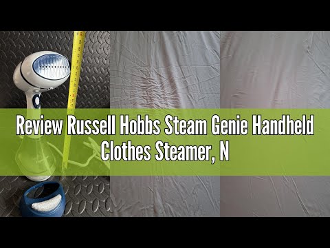 Review Russell Hobbs Steam Genie Handheld Clothes Steamer, No Ironing Board Needed, Ready to Use in