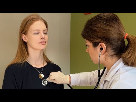 ASMR [Real Person] Old School Medical Exam (Head to Toe Assessment Full Body Medical Exam)