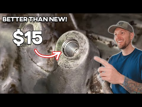 How to Fix Stripped Threads With a Helicoil