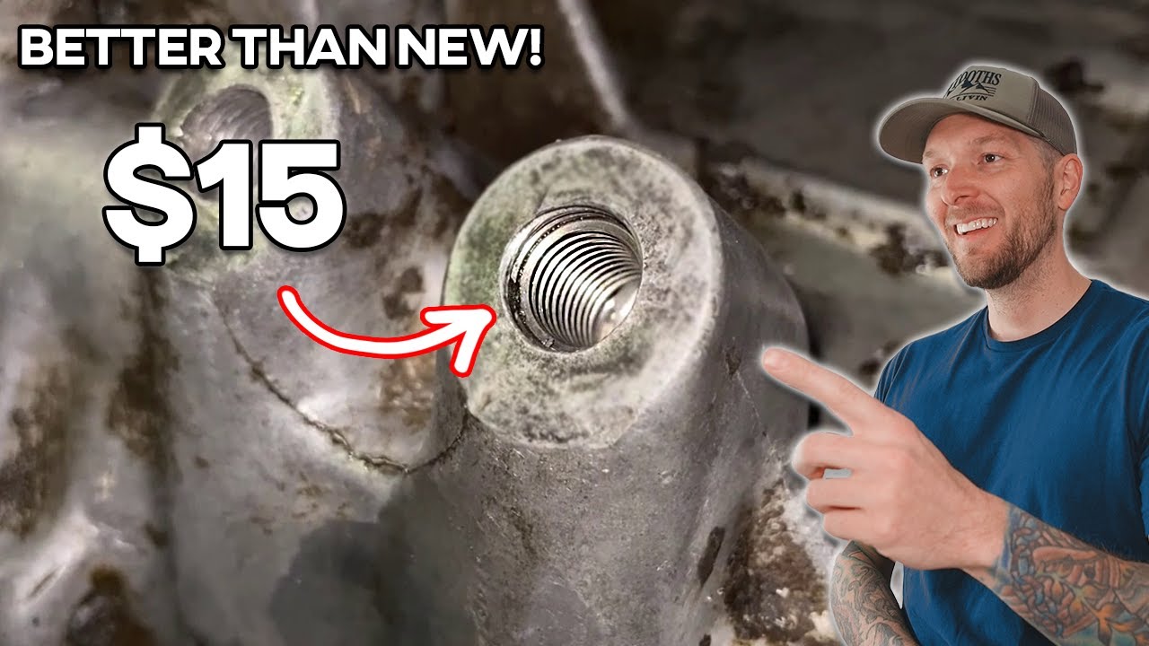 How to Fix Stripped Threads With a Helicoil