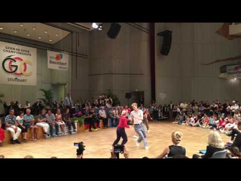 European Championship Boogie Woogie 2016 Quarter Final Heat 12 - Jesper & Sara