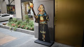 The Legend of Zelda: Tears of the Kingdom Scavenger Hunt at Nintendo NY and Rockefeller Center