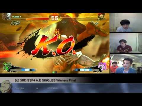 3rd SSF4 AE Singles Winners Final Poongko vs Infiltration