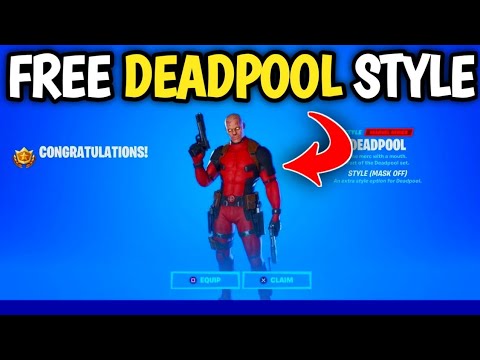 Fortnite Deadpool: How to get deadpool Style - Deadpool Week 8 Guide - Deadpool pool Floaty Location