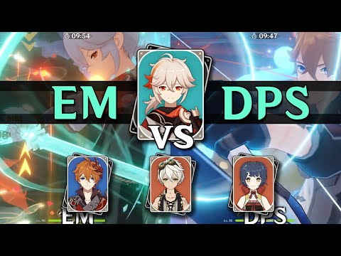 EM vs DPS Kazuha on International - Abyss 2.8 Floor 12 First Half