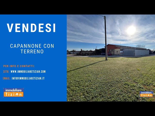 CAPANNONE CON TERRENO