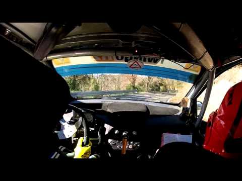 Cameracar 1° Ronde della Val Merula 2014 Marchetti - Filicicchia Renault Twingo R2B