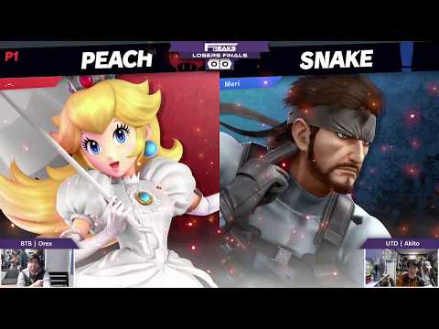 FREAKS Ultra 98 Singles Losers Finals: BtB | Orex (Peach) vs UTD | Akito (Snake)