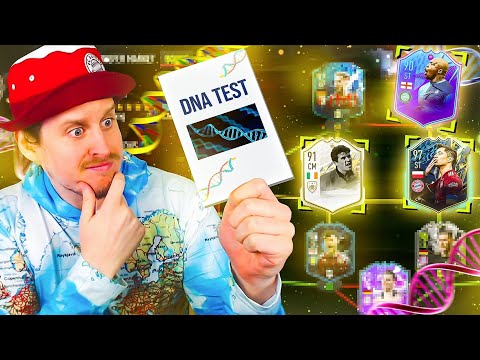 My DNA Test Results decides my FUT Champs Team! FIFA 22 Ultimate Team