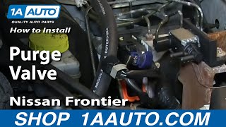 How to Replace Vapor Canister Purge Valve 00-04 Nissan Frontier