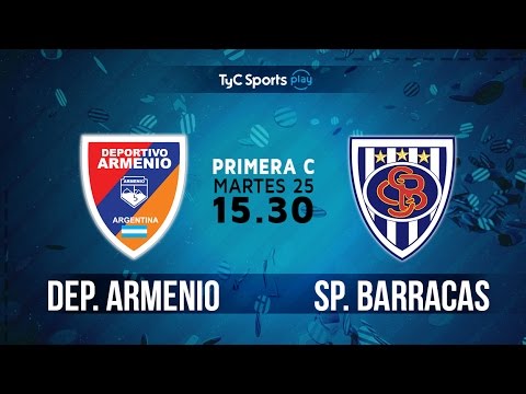 Primera C: Deportivo Armenio vs. Sportivo Barracas | #PrimeraCenTyC