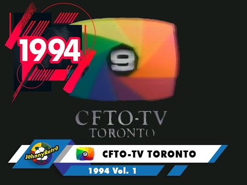 CFTO-TV CTV TORONTO - Commercial Breaks - 1994 Vol. 1