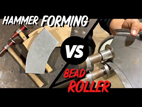 Tipping Curved Flanges - Hammer Forming VS Bead Roller | Body Hammer WINNER Announced!!!