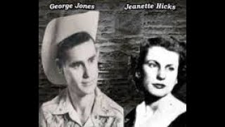 George Jones &amp; Jeanette Hicks - Yearning (c.1956)
