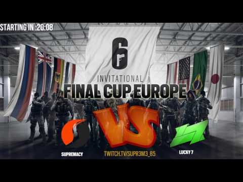 6 Invitational : Supremacy vs Lucky 7 BO3 : Kafe