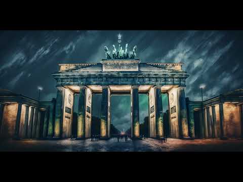 Berlin's Brandenburg Gate in Oil Painted Style - AI Art