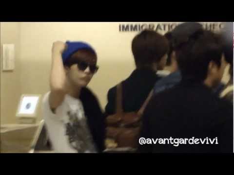 [HD 1080p/FANCAM] 130317 BOYFRIEND JEONGMIN DEPARTURE AT CHANGI AIRPORT