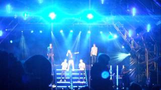 The Wanted Performing &#39;Weakness&#39; At Billericay Concert 6/08/11