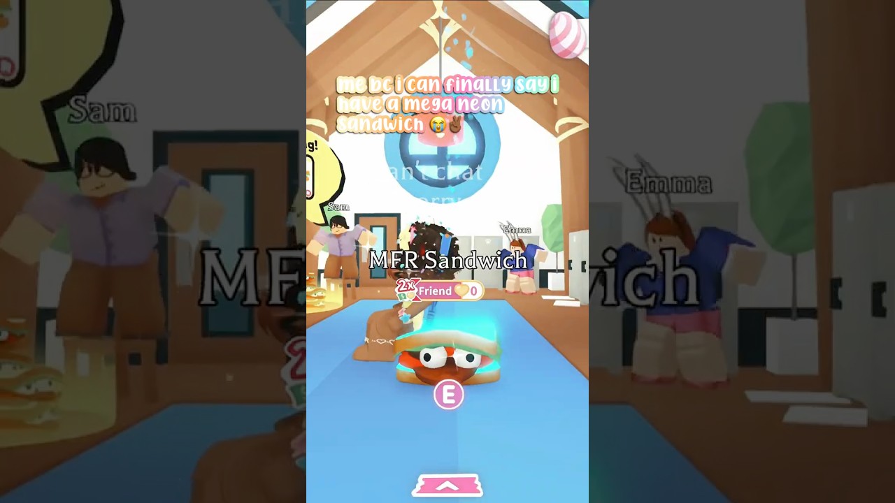 trading mega neon sandwich!! 😭🥪 #fyp #adoptme #preppyadoptme #adoptmeroblox #viral #aprilfools