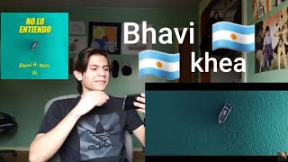 BHAVI ft. KHEA - NO LO ENTIENDO (Video Oficial) (Reaccion)