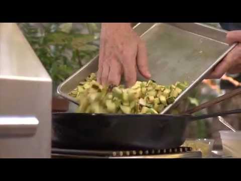 Tacos: Creamy Roasted Poblano, Corn and Zucchini