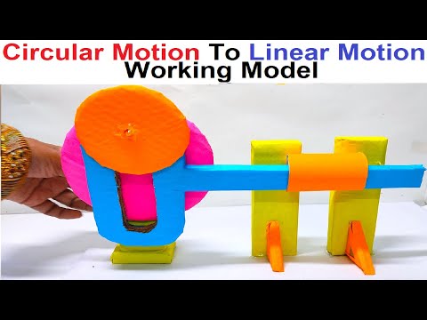 types of motion working model physics science project inspire award diy howtofunda craftpiller​