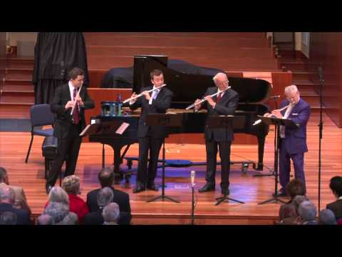 Reicha Sinfonico for 4 Flutes, Mvt. 2  - Galway, Langevin, Bouriakov, Höskuldsson