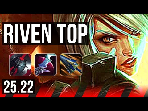 RIVEN vs MORDEKAISER (TOP) | 7/2/9, 500+ games | EUW Master | 25.22