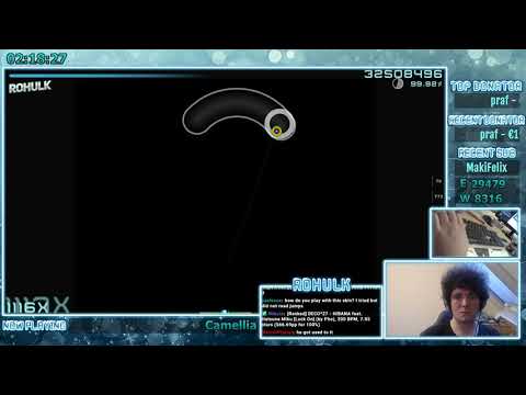 [Live] Rohulk | Camellia feat. Nanahira - Tsukitourou [Countless] +HDHR 99.81% {#1 540pp FC} - osu!