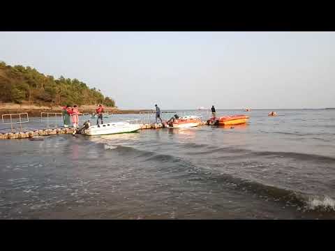 Corbyns cove beach evening view