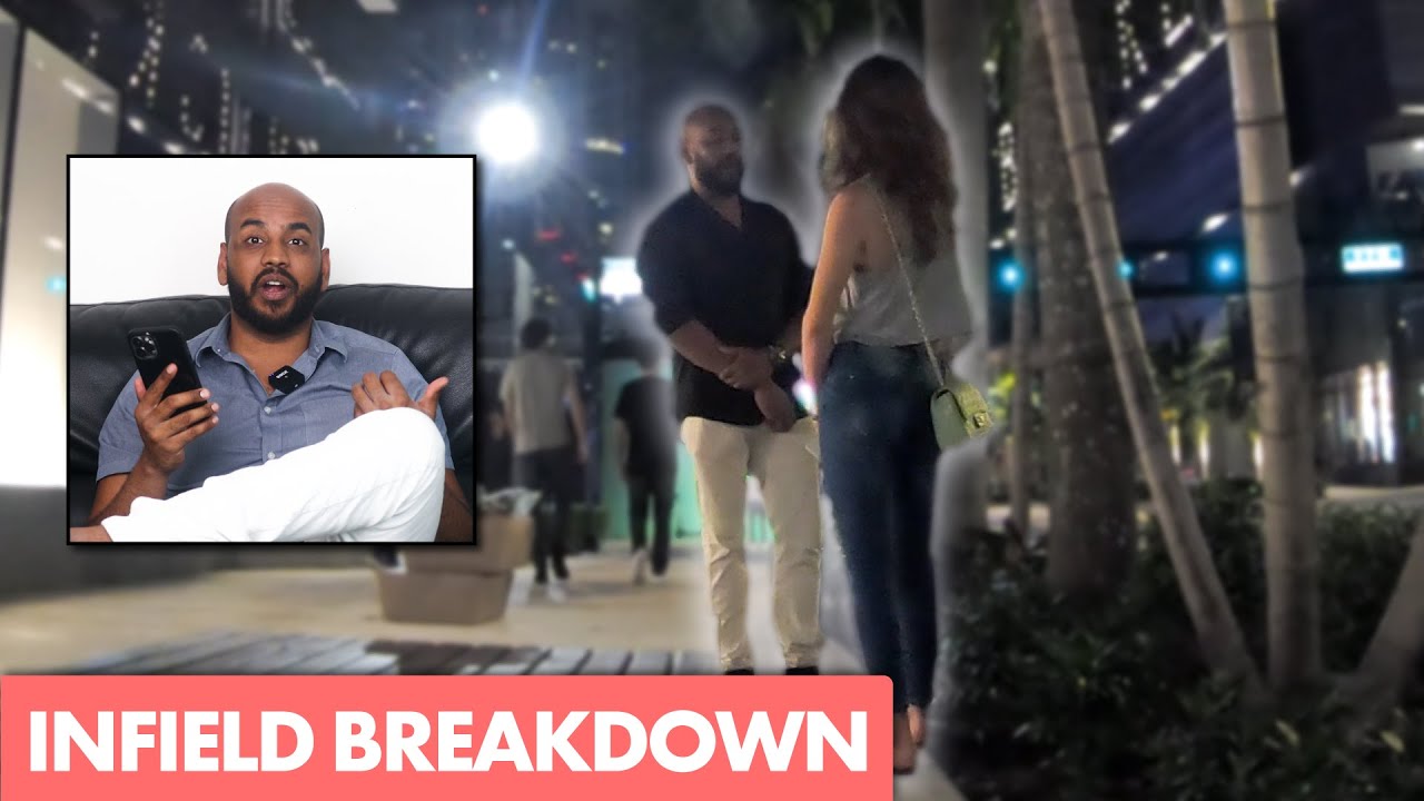 Indian Guy Picks Up Tall White Girl - Cold Approach Infield Pull Breakdown