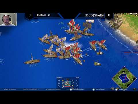 Matreiuss vs Shelty - Age of Mythology: The Titans (Game 1)