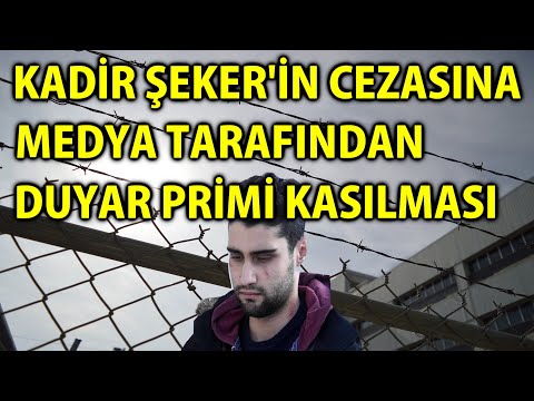 MP - Kadir Şeker'in Cezasına Medya Tarafından Duyar Primi Kasılması