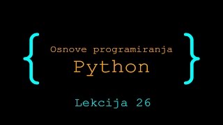 Python programiranje - 25 - Rešenje šablonskog zadatka za pripremu za ispit