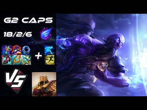 G2 Esports Caps MID Ryze vs Azir - EU Grandmaster Patch 26.2