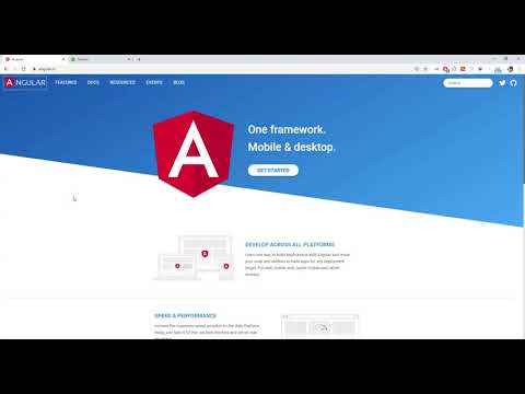 Angular 9 Getting Started