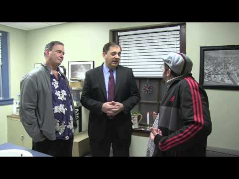 Frank Santorelli stars in the 12/18/2012 Cold Open of The Steve Katsos Show