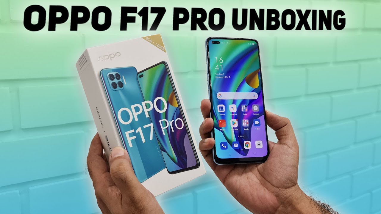 OPPO F17 Pro Smartphone Unboxing & Overview - Sleekest Phone of 2020