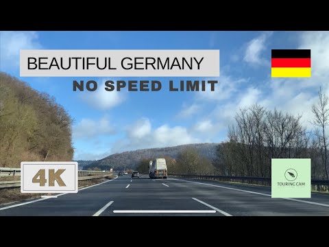 Driving in German Autobahn 4K - Munich to Nuremberg A9 #4k #highway #lifeingermany #nospeedlimit