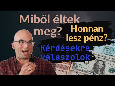 Megélhetés és vidéken újrakezdés - kevesebb PÉNZ több munka