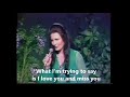 Loretta Lynn - Hello Darling (live & lyrics)