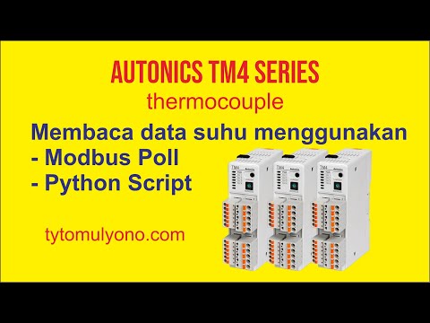 AUTONICS TM4 Series - Python - Modbus Poll