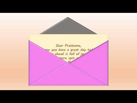 Happy Birthday Prathama