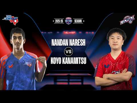 MATCH HIGHLIGHTS: Nandan Naresh vs Koyo Kanamitsu | MLTT Week 12 (Pleasanton, CA)