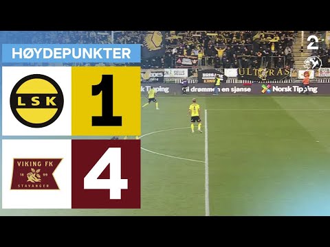 Lillestrøm 1 - 4 Viking - Høydepunkter