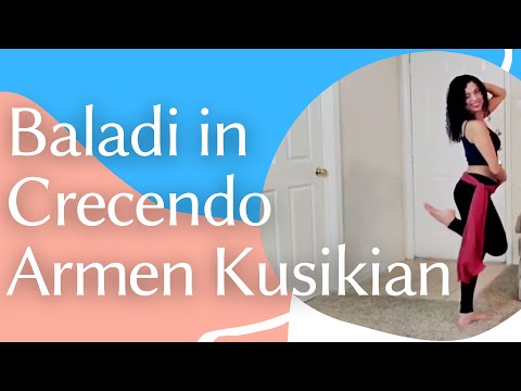 Mini coreo designed by  me *Luz* - Armen Kusikian - Baladi in Crecendo