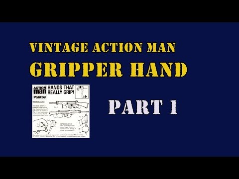 Vintage Action Man - Gripper Hand Replacement Fix - Partial FAIL..