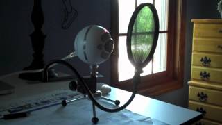 Video thumbnail for Nady MPF-6 Pop Filter Test by WillzMurfed
