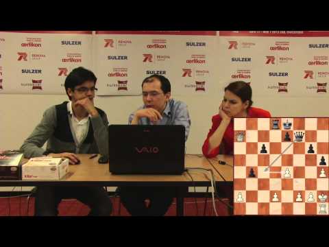 Press Conference Round 9: Giri Anish (NED) - Kasimdzhanov Rustam (UZB)